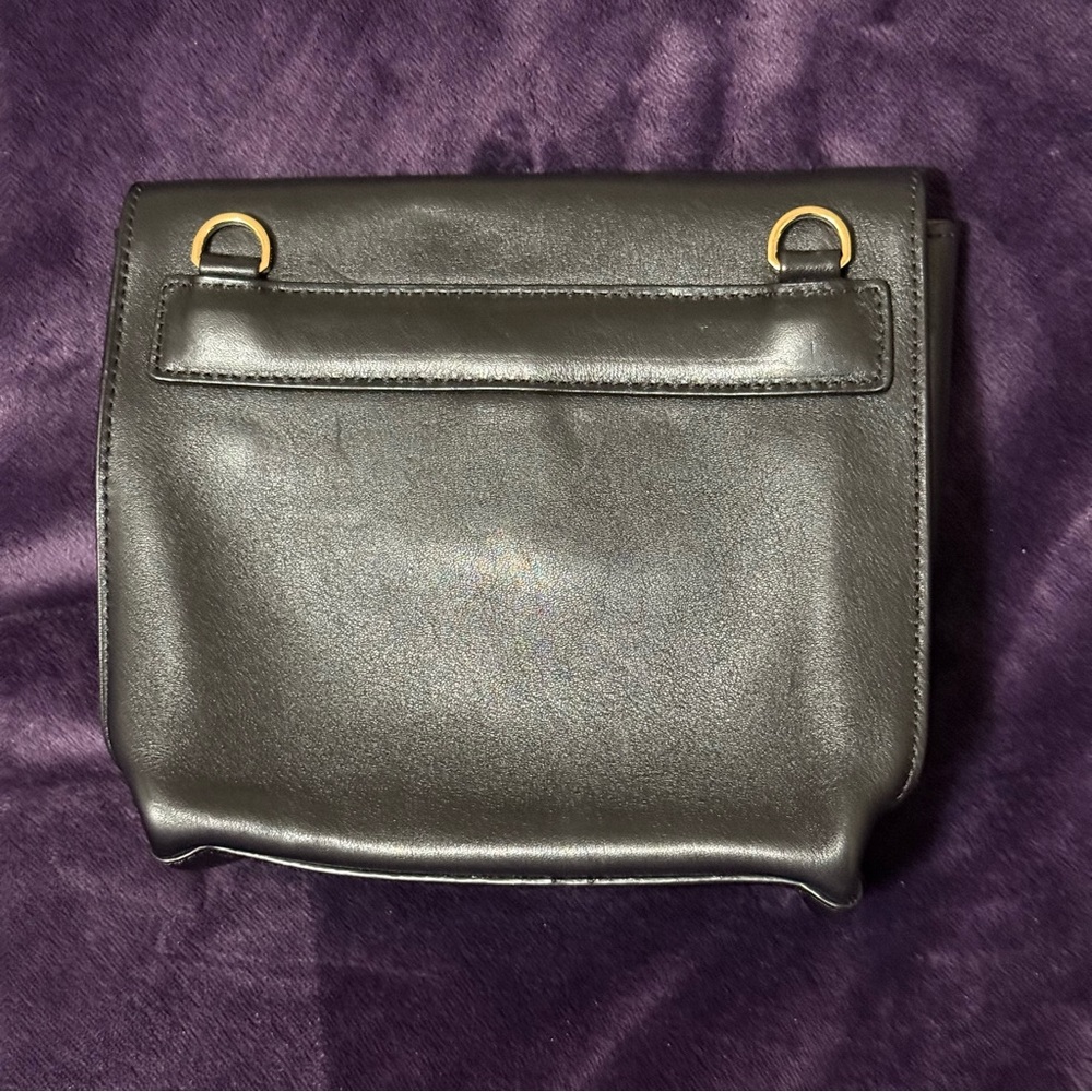 AUTHENTIC MCM CALFSKIN & SUEDE CROSSBODY BAG EUC - Picture 2 of 16